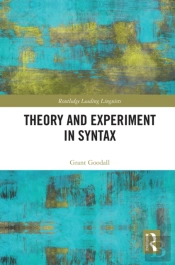 Theory And Experiment In Syntax