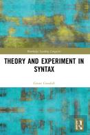 Theory And Experiment In Syntax