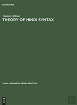 Bertrand.pt - Theory Of Hindi Syntax