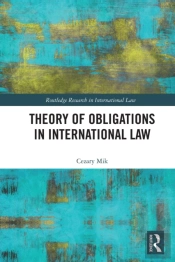 Theory Of Obligations In International Law