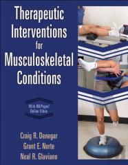 Therapeutic Interventions For Musculoskeletal Conditions