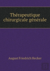 Therapeutique Chirurgicale Generale