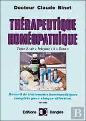 Therapeutique Homeopathique T.2