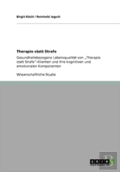Therapie Statt Strafe