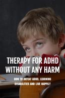 Therapy For Adhd Without Any Harm