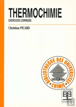 Bertrand.pt - Thermochimie : Exercices Corriges