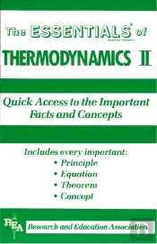 Thermodynamics Ii Essentials