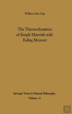 Bertrand.pt - Thermodynamics Of Simple Materials With Fading Memory