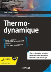 Thermodynamique : Cours, Exercices Et Problèmes Corrigés ; Licence, Iut, Prépas