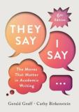 ''They Say / I Say''