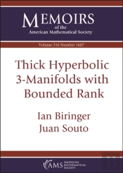 Thick Hyperbolic $3$-Manifolds With Bounded Rank