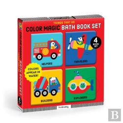 Bertrand.pt - Things That Go Color Magic Bath Book Set