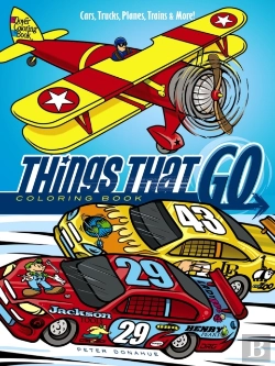 Bertrand.pt - Things That Go Coloring Book: Cars, Trucks, Planes, Trains And More!
