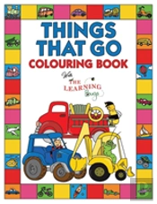 Things That Go Colouring Book With The Learning Bugs