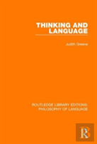 Thinking And Language