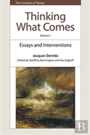 Thinking What Comes, Volume 1