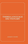 Third Language Dictionary