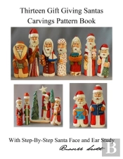 Thirteen Gift Giving Santa Carvings Pattern