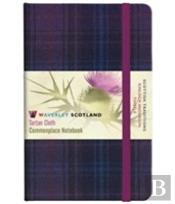 Thistle Tartan: Pocket: 14 X 9cm: Scottish Traditions: Waverley Genuine Tartan Cloth Commonplace Notebook