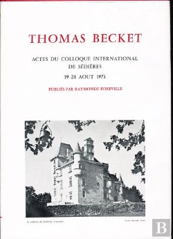 Bertrand.pt - Thomas Becket Actes Du Colloque International De Sedieres 1973