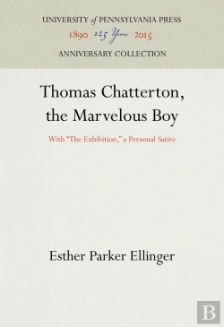 Bertrand.pt - Thomas Chatterton, The Marvelous Boy