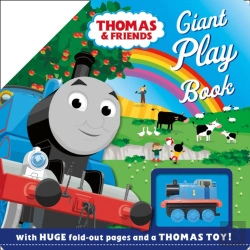 Bertrand.pt - Thomas & Friends: Giant Play Book (With Giant Fold-Out Scenes And A Thomas Toy!)