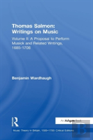 Thomas Salmon: Writings On Music