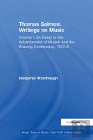 Thomas Salmon: Writings On Music