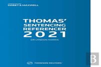 Thomas' Sentencing Referencer 2021