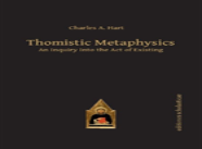 Thomistic Metaphysics