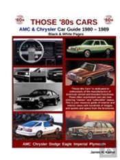 Those 80s Cars - Amc & Chrysler (Black & White)