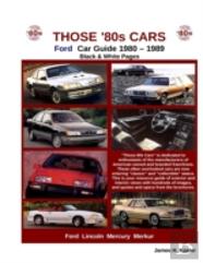 Those 80s Cars - Ford (Black & White)