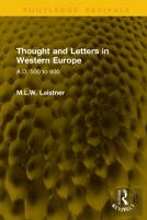 Thought And Letters In Western Europe