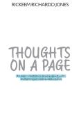 Thoughts On A Page