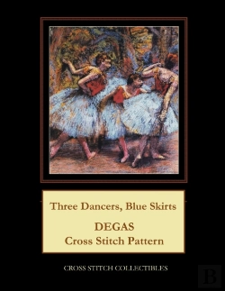 Bertrand.pt - Three Dancers, Blue Skirts: Degas Cross