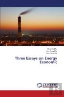 Three Essays On Energy Economic