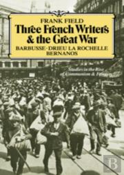 Three French Writers And The Great War