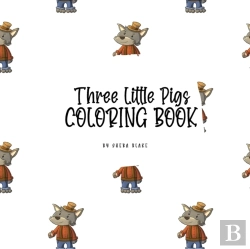 Bertrand.pt - Three Little Pigs Coloring Book For Children (8.5x8.5 Coloring Book / Activity Book)