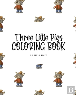 Bertrand.pt - Three Little Pigs Coloring Book For Children (8x10 Coloring Book / Activity Book)