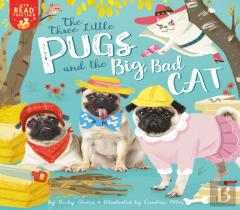 Three Little Pugs And The Big Bad Cat