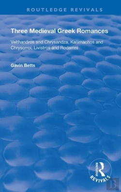 Bertrand.pt - Three Medieval Greek Romances