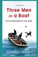Three Men In A Boat Illustrated