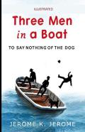 Three Men In A Boat Illustrated
