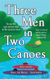 Three Men In Two Canoes