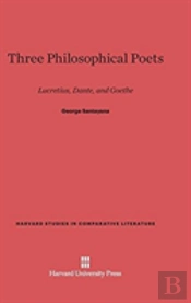 Three Philosophical Poets