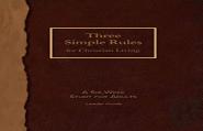 Three Simple Rules For Christian Living Leader Guide