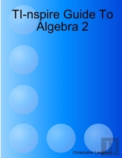 Ti-Nspire Guide To Algebra 2