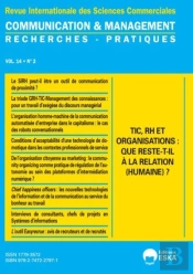 Tic, Rh Et Organisations:Que Reste-T-Il A A Relations (Humaine)? Cm 2-2017 - Revue Communication & M