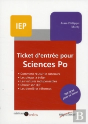 Ticket D'Entrée Pour Science Po