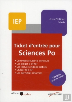 Bertrand.pt - Ticket D'Entrée Pour Science Po